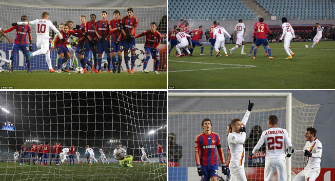 Totti Pecahkan Rekor Giggs sebagai Pencetak Gol Tertua di Liga Champions